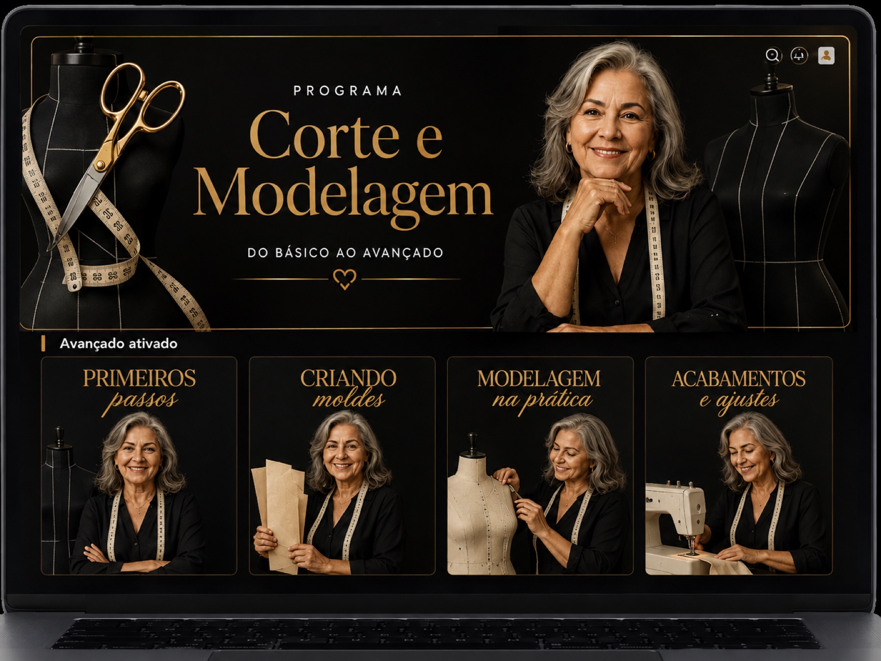 Projeto desenvolvido: Corte e Modelagem