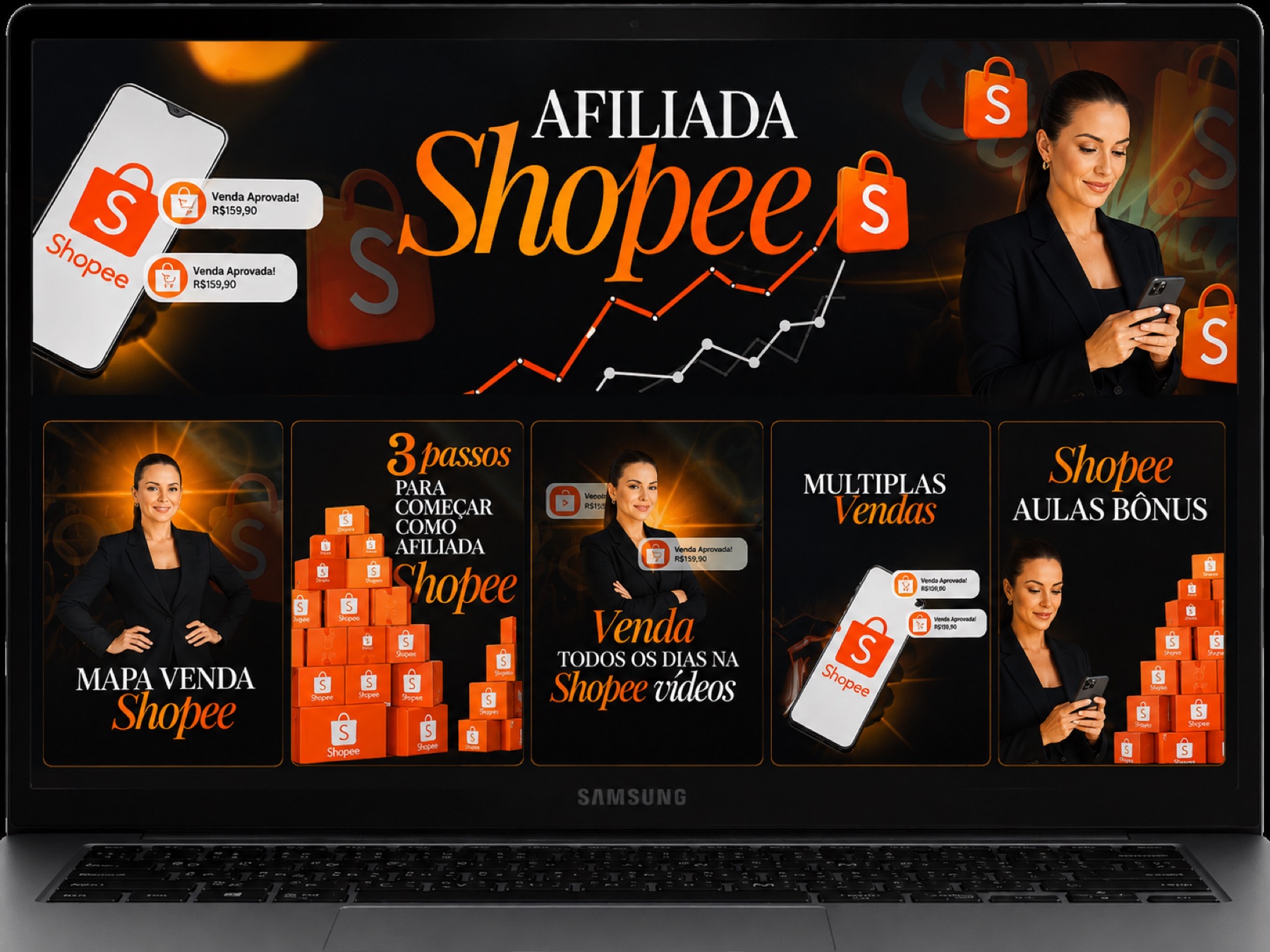 Projeto desenvolvido: Afiliada Shopee
